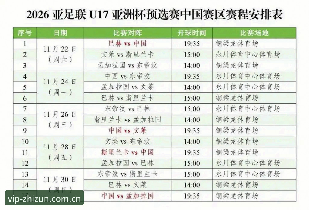 U17世界杯抽签结果深度分析：中国足球青训的突围之战